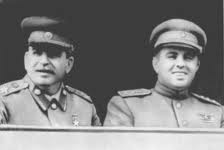 Enver Hoxha et Joseph Staline